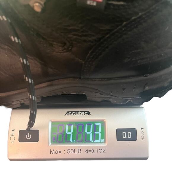 Thorogood Black Leather Biker Boots Mens 11.5 Waterproof Workwear Rugged Hiking - Picture 11 of 11